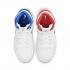 Air Jordan 1 Mid 85 GS White Red Blue Basketball Shoes DH0200-100