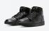 Air Jordan 1 Mid Black Snakeskin Triple Black Shoes BQ6472-010