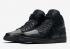 Air Jordan 1 Mid Triple Black Basketball Shoes 554724-091