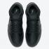 Air Jordan 1 Mid Triple Black Basketball Shoes 554724-091