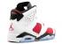 Air Jordan 6 Retro Bg Gs Carmine White Black 384665-160