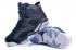 Nike Air Jordan 6 VI Retro Black White Women Shoes 384664 001
