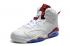 Nike Air Jordan 6 VI Retro Maroon Off White Infrared Men Shoes 384664-116