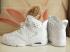 Nike Air Jordan VI 6 Retro Unisex Basketball Shoes All White 543390