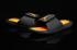 Nike Jordan Hydro 6 black orange yellow Women Sandal Slides Slippers 881474-018