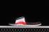 Air Jordan Hydro 5 Retro Slide White Fire Red Black 555501-101