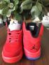 Nike Air Jordan V 5 Retro Kid Basketball Shoes Chinese Red All Black