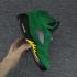 Nike Air Jordan V 5 Retro Men Basketball Shoes Deep Green Yellow