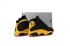 Nike Air Jordan 13 Kids Shoes Black Yellow New