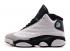 Nike Air Jordan Retro XIII 13 Barons White Teal Black Grey 414571 115