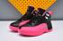 Nike Air Jordan XII 12 Kid Children Shoes Black Pink Silver