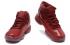 Nike Air Jordan Retro XI 11 Red Women Shoes 378038