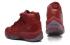 Nike Air Jordan Retro XI 11 Red Women Shoes 378038