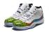 Nike Air Jordan XI 11 Retro Men Shoes White Black Multi Color