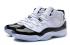 Nike Air Jordan XI 11 Retro White Black Concord Men Shoes 378037 107