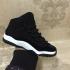 Nike Air Jordan XI 11 Retro black white Kids Shoes