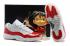 Nike Air Jordan Retro 11 XI Low Cherry White Varsity Red Men Shoes 528895 102