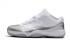 Nike Air Jordan XI 11 Retro Low white silver Men basketball Shoes