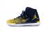 Nike Air Jordan XXXI 31 Navy Blue Yellow White Men Basketball Shoes 845037