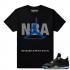 Match Air Jordan 4 Motorsport Away NBA Never Broke Again Black T shirt