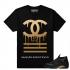 Match Air Jordan 14 DMP Designer Drip Black T shirt New
