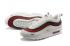 Nike Air Max 97 Max 1 Sean Wotherspoon Unisex Running Shoes White Deep Red