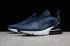 Nike Air Max 270 Midnight Navy Black White Athletic Shoes AH8050-400