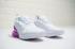 Nike Air Max 270 White Purple Athletic Shoes AH6789-106