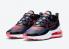 Nike Womens Air Max 270 React SE Midnight Navy Crimson Pink Black CK6929-400