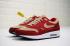 Nike Air Max 1 Premium Retro Red Curry Rush Tough Mushroom Red 908366-600