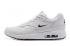 Nike Air Max 87 Running Shoes Unisex White All Black