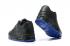 2020 New Nike Air Max 90 All Black Royal Blue Trainer Running Shoes 472489-047