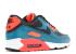Nike Air Max 90 Anniversary Infrared Snake Turquoise 23 Black 725235-300