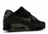 Nike Air Max 90 Leather Medium Olive Sequoia Black 302519-014