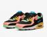 Nike Womens Air Max 90 Fur Multi-Color Running Shoes CT1891-600