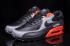 Nike Air Max 90 Essential Black Wolf Grey Red 652980-002