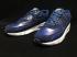 Nike Air Max 90 Ultra 2.0 LTR Navy Blue White Sneakers 924447-400