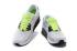 Nike Air Max 90 VT QS Men Running Shoes White LT Grey Flu Green Black 813153-106