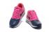 Nike Air Max 90 Premium SE BLUE CHERRY RED Women running shoes 858954-010