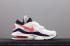 Nike Air Max 93 Leather Mens Shoes Red White 306551-102