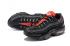 Nike Air Max 95 Pure Black Red Men Running Shoes Sneakers Trainers 749766-016