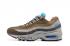 Nike Air Max 95 Wolf Grey Brown Blue Men Running Shoes Sneakers Trainers 749766-203