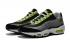 Nike Air Max 95 Jacquard Grey Black White Flu Green Men DS Running Shoes 644793-002
