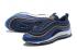 Nike Air Max 97 Premium Wool Thunder Blue Dark Obsidian Men Running 312834-400