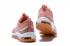 Nike Air Max 97 Running Women Shoes Light Pink Brown White