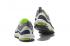 Nike Air Max 98 Men Running Shoes White Black Green