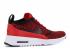Nike Air Max Thea Ultra FK Black Red Womens Running Shoes 881175-601