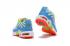 Nike Air Max Plus Spring Colors Youth GS Sneakers CJ9930-400 White Blue Gaze Hyper Crimson