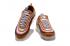 Nike Air Vapormax 97 Unisex Running Shoes Brown Gold All