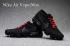 Nike Air VaporMax Men Women Running Shoes Sneakers Trainers Pure Black Red Lace 849560